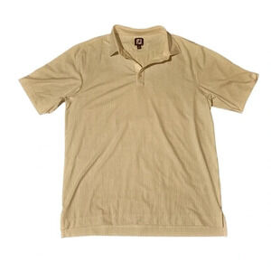 FootJoy Polo Shirt -‎ Mens - Size Large - Blue/White